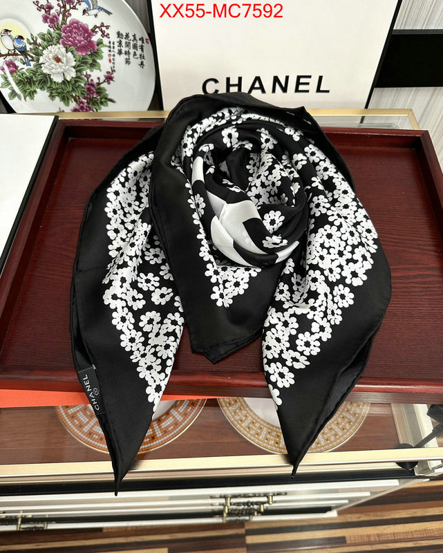 Scarf-Chanel 2024 replica wholesale cheap sales online ID: MC7592 $: 55USD