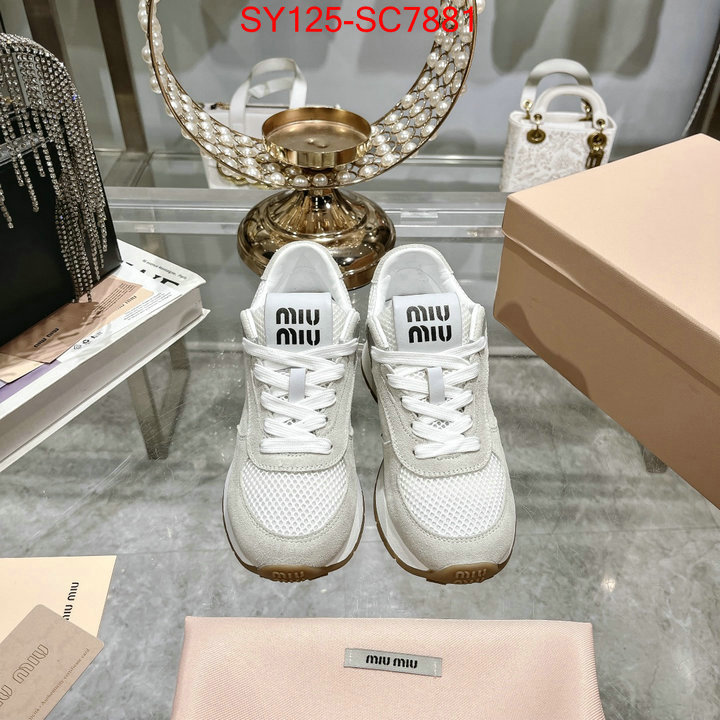 Women Shoes-Miu Miu high quality replica ID: SC7881 $: 125USD