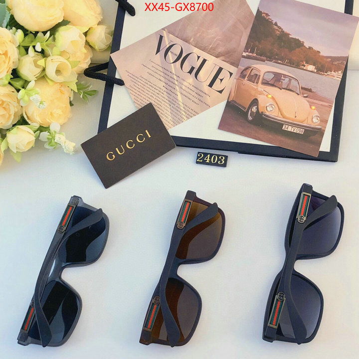 Glasses-Gucci shop the best high authentic quality replica ID: GX8700 $: 45USD