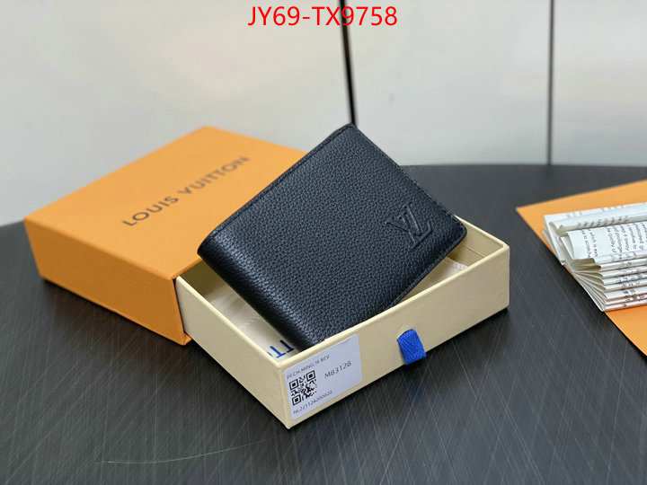 LV Bags(TOP)-Wallet fake ID: TX9758 $: 69USD,