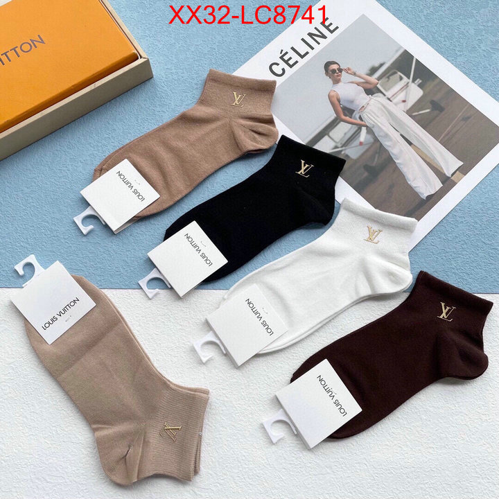 Sock-LV designer fake ID: LC8741 $: 32USD