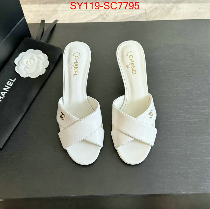 Women Shoes-Chanel for sale cheap now ID: SC7795 $: 119USD