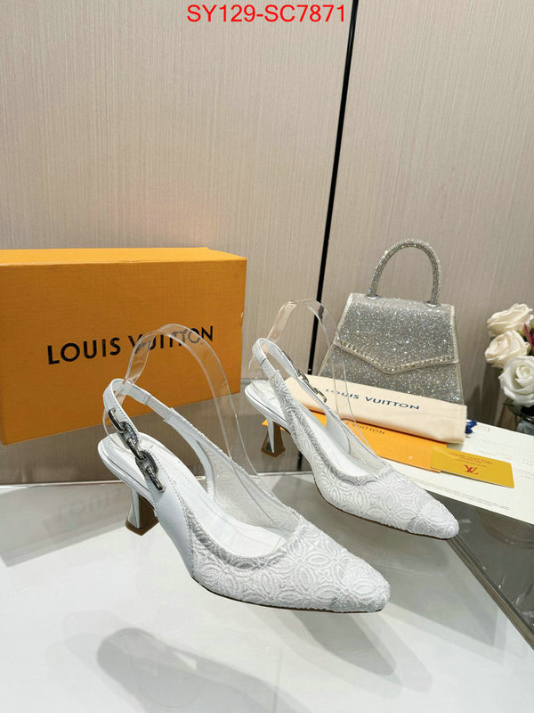 Women Shoes-LV the best quality replica ID: SC7871 $: 129USD