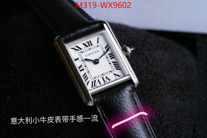 Watch(TOP)-Cartier sellers online ID: WX9602 $: 319USD