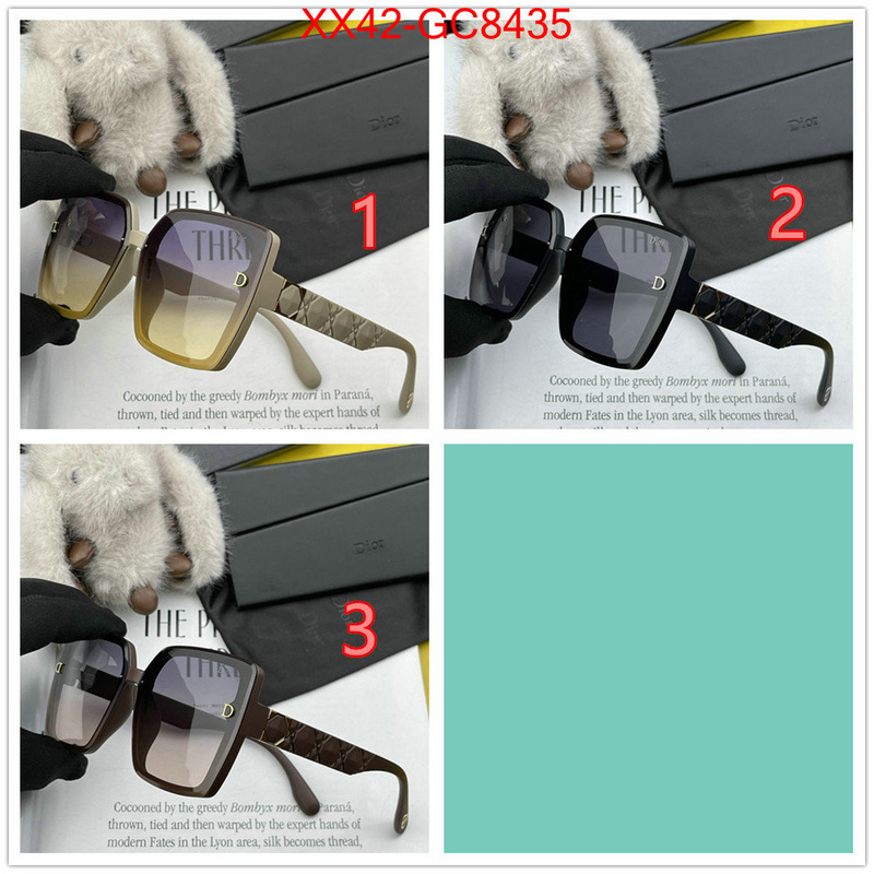 Glasses-Dior 7 star quality designer replica ID: GC8435 $: 42USD