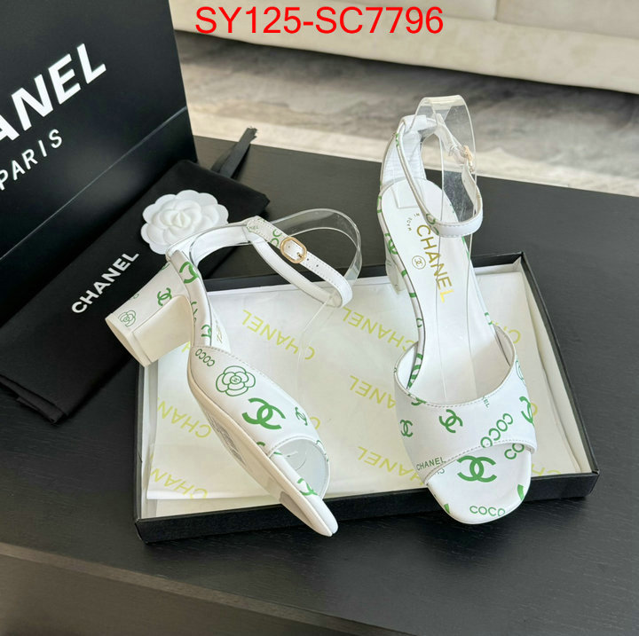 Women Shoes-Chanel wholesale replica shop ID: SC7796 $: 125USD