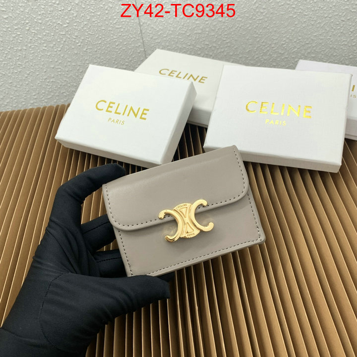 CELINE Bags(4A)-Wallet what is a counter quality ID: TC9345 $: 42USD,