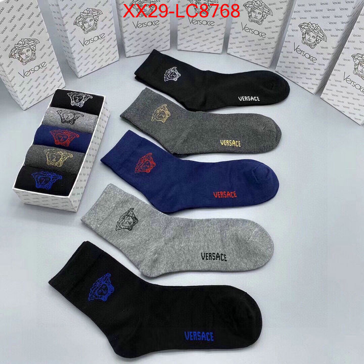 Sock-Versace found replica ID: LC8768 $: 29USD