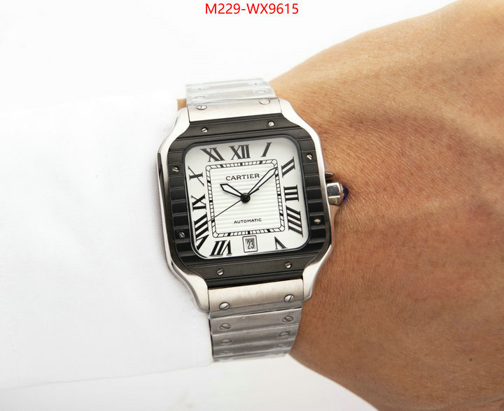 Watch(TOP)-Cartier buy 1:1 ID: WX9615 $: 229USD