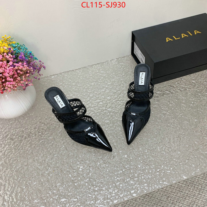 Women Shoes-ALAIA high quality happy copy ID: SJ930 $: 115USD