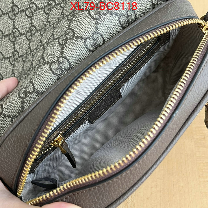 Gucci Bags(4A)-Crossbody- top brands like ID: BC8118 $: 79USD,