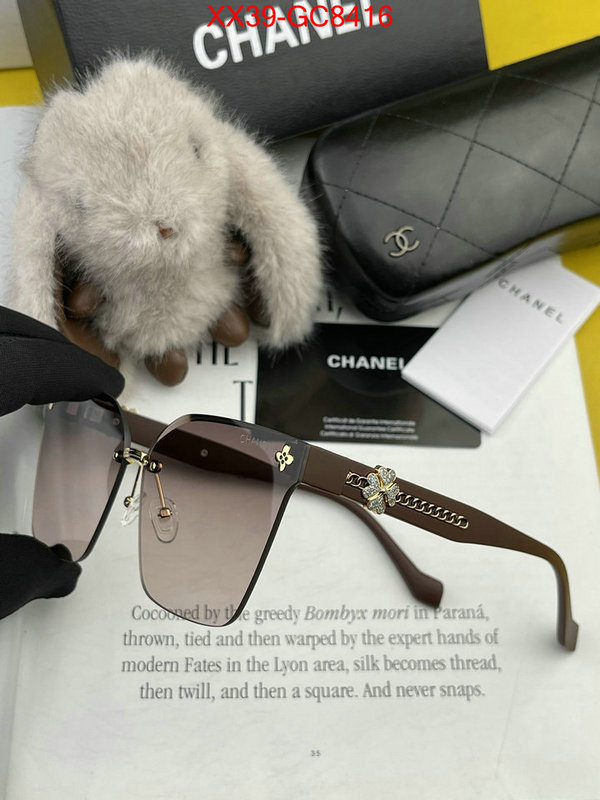 Glasses-Chanel exclusive cheap ID: GC8416 $: 39USD