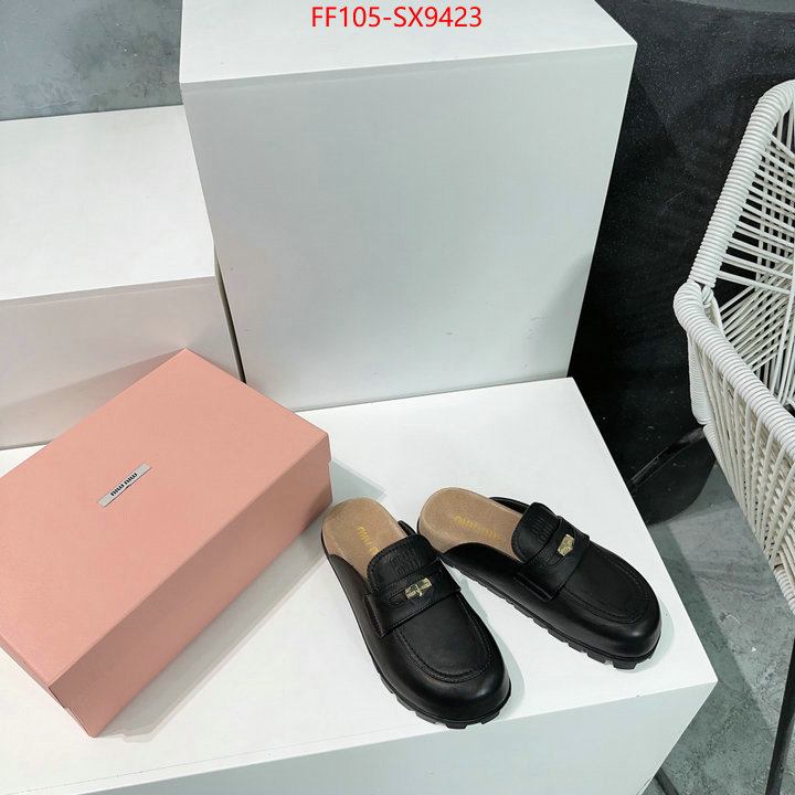 Women Shoes-Miu Miu 2024 aaaaa replica customize ID: SX9423 $: 105USD