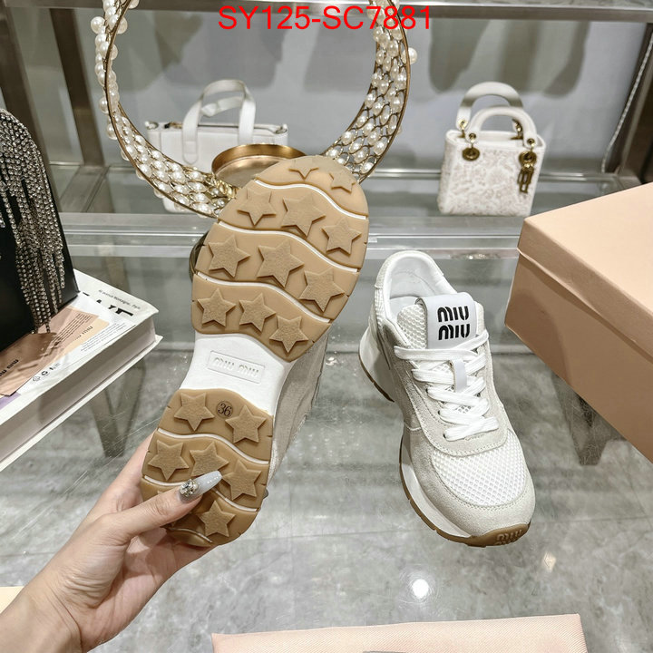 Women Shoes-Miu Miu high quality replica ID: SC7881 $: 125USD