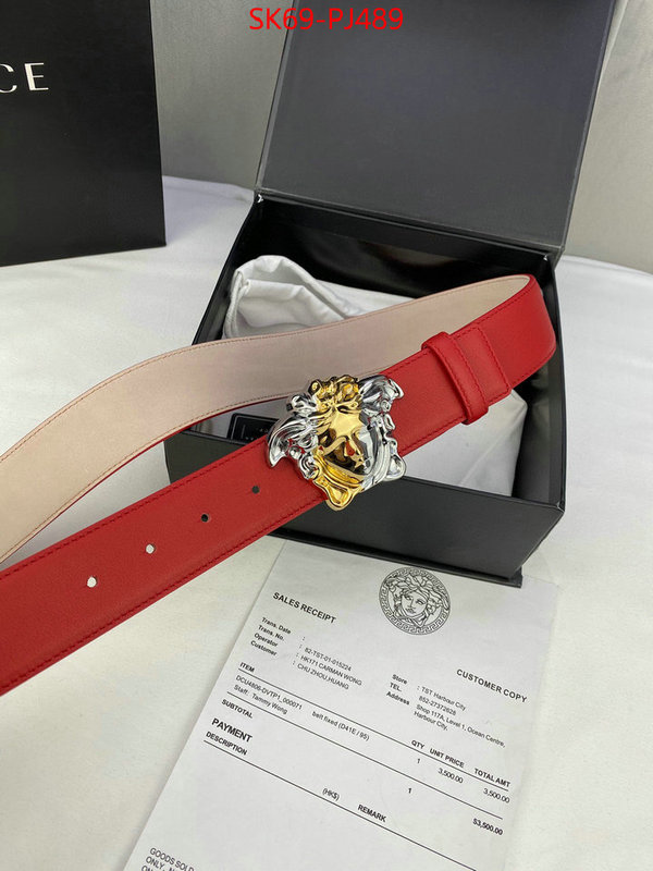 Belts-Versace aaaaa quality replica ID: PJ489 $: 69USD