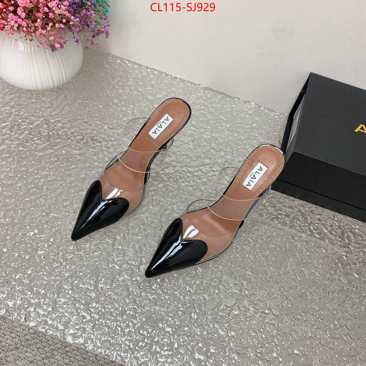 Women Shoes-ALAIA can you buy replica ID: SJ929 $: 115USD