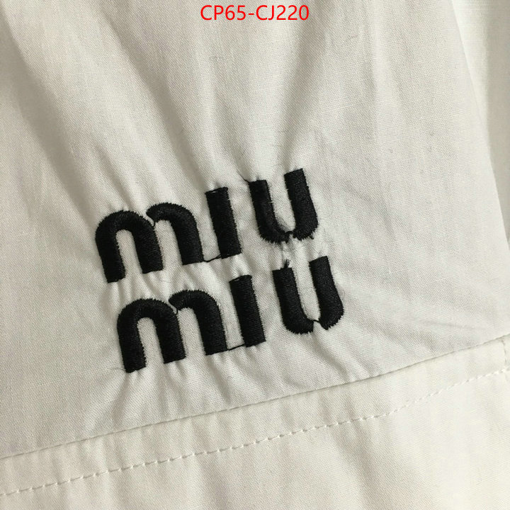 Clothing-MIU MIU exclusive cheap ID: CJ220 $: 65USD