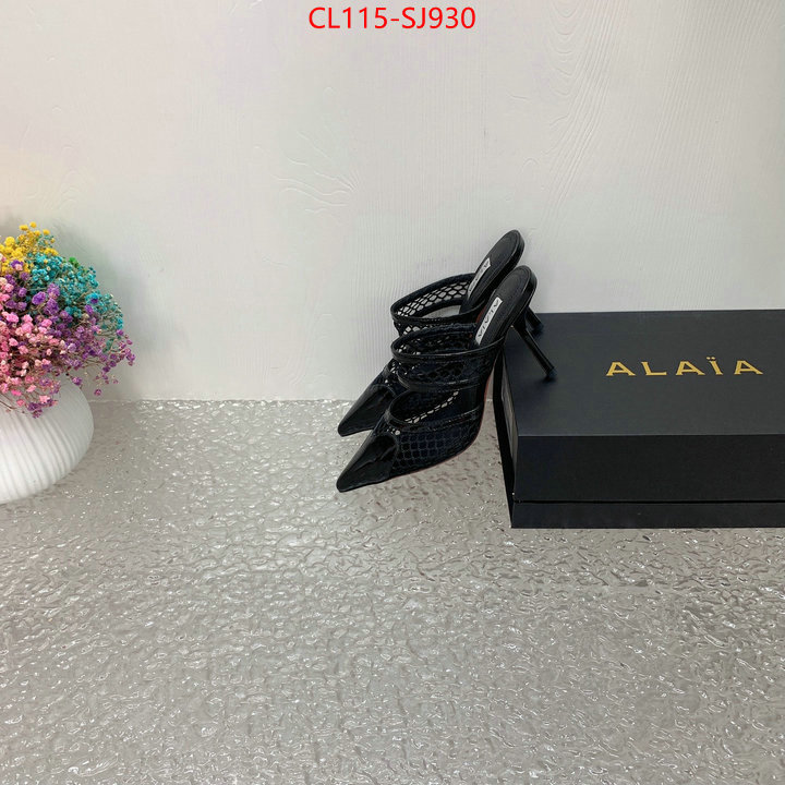 Women Shoes-ALAIA high quality happy copy ID: SJ930 $: 115USD