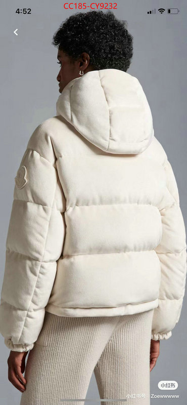 Down jacket Women-Moncler high quality perfect ID: CY9232 $: 185USD