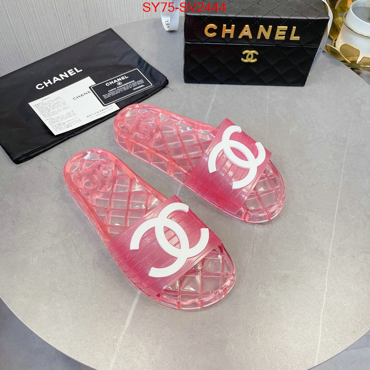 Men shoes-Chanel designer 1:1 replica ID: SV2444 $: 75USD