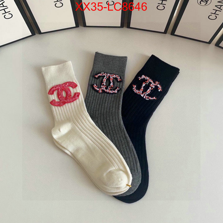 Sock-Chanel we offer ID: LC8646 $: 35USD