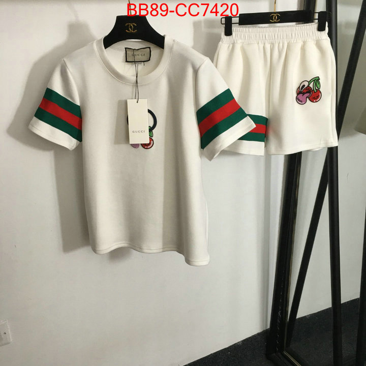 Clothing-Gucci wholesale sale ID: CC7420 $: 89USD