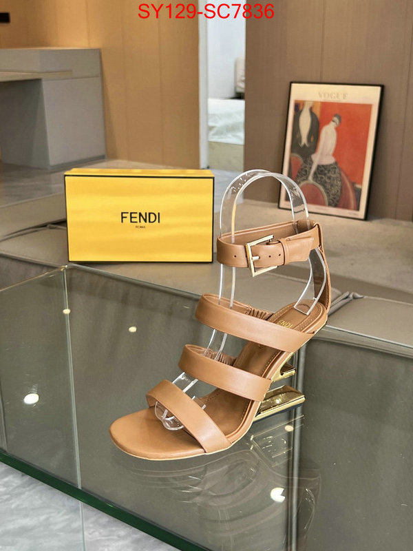 Women Shoes-Fendi is it ok to buy replica ID: SC7836 $: 129USD