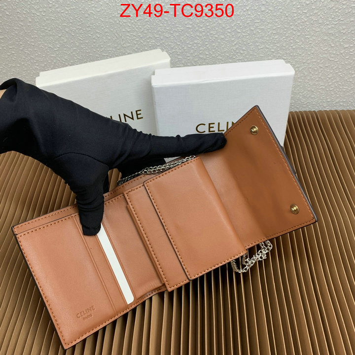 CELINE Bags(4A)-Wallet buy high-quality fake ID: TC9350 $: 49USD,