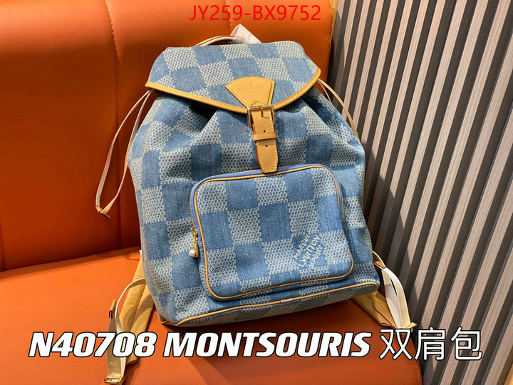 LV Bags(TOP)-Backpack- best ID: BX9752 $: 259USD,