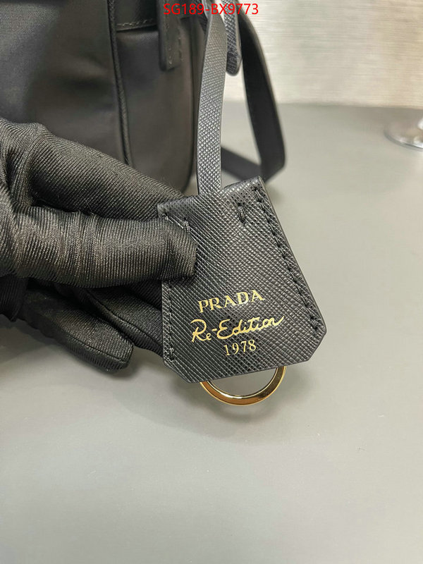 Prada Bags(TOP)-Crossbody- buying replica ID: BX9773 $: 189USD,