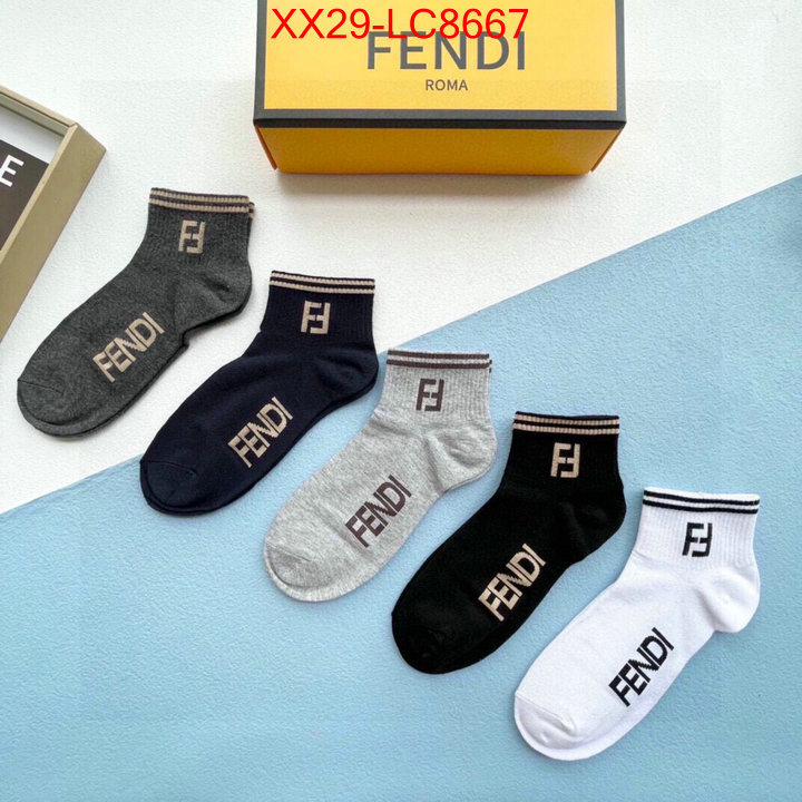 Sock-Fendi shop now ID: LC8667 $: 29USD