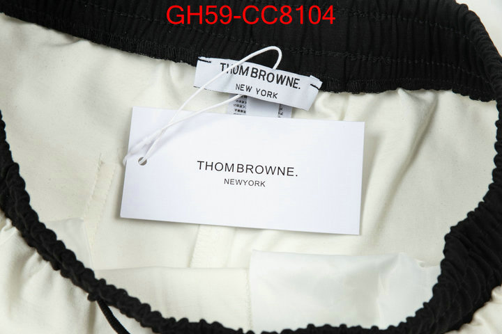 Clothing-Thom Browne highest product quality ID: CC8104 $: 59USD