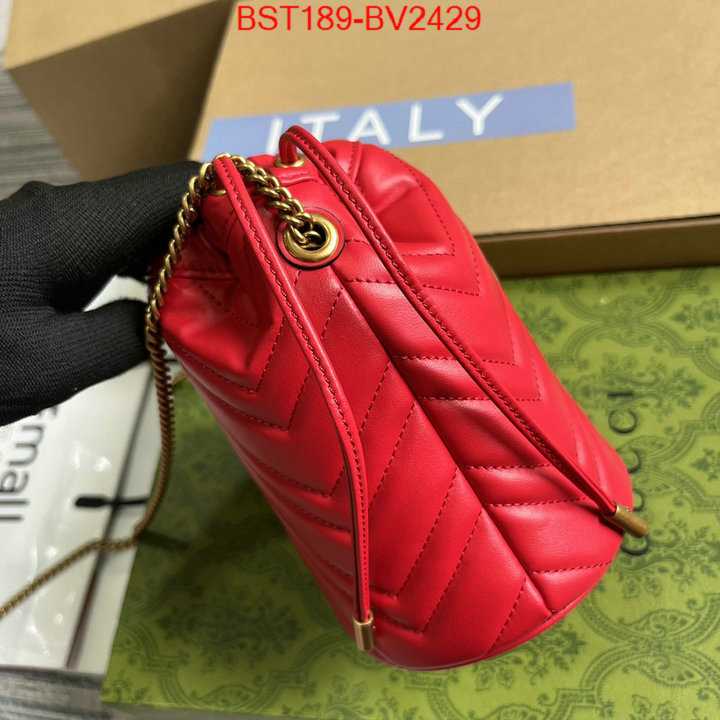 Gucci Bags(TOP)-Crossbody- cheap replica ID: BV2429 $: 189USD,