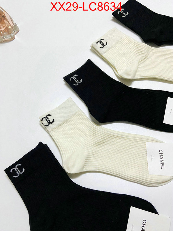 Sock-Chanel best replica 1:1 ID: LC8634 $: 29USD