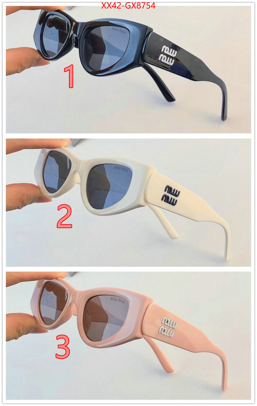 Glasses-Miu Miu buy the best high quality replica ID: GX8754 $: 42USD