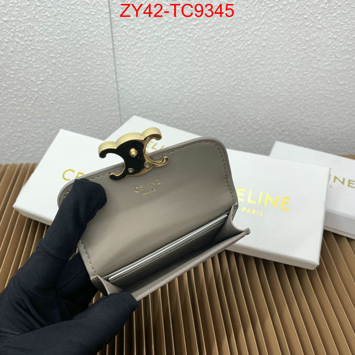 CELINE Bags(4A)-Wallet what is a counter quality ID: TC9345 $: 42USD,