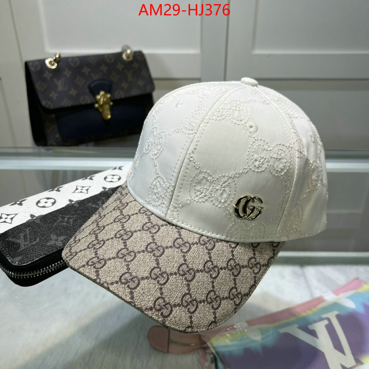 Cap(Hat)-Gucci quality replica ID: HJ376 $: 29USD