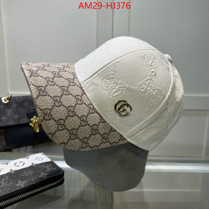 Cap(Hat)-Gucci quality replica ID: HJ376 $: 29USD