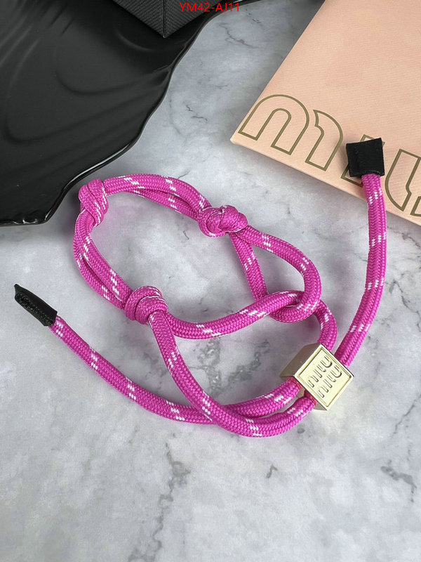 Hair band-MIU MIU where can i find ID: AJ11 $: 42USD