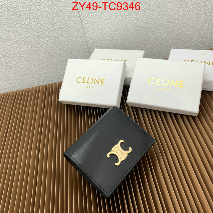 CELINE Bags(4A)-Wallet knockoff ID: TC9346 $: 49USD,