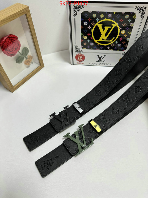 Belts-LV high quality replica designer ID: PJ457 $: 72USD