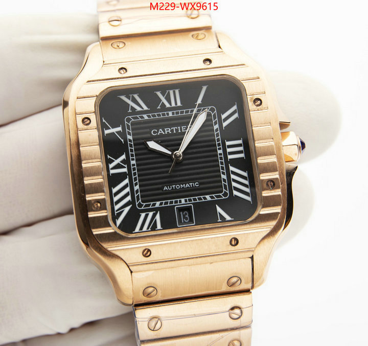 Watch(TOP)-Cartier buy 1:1 ID: WX9615 $: 229USD