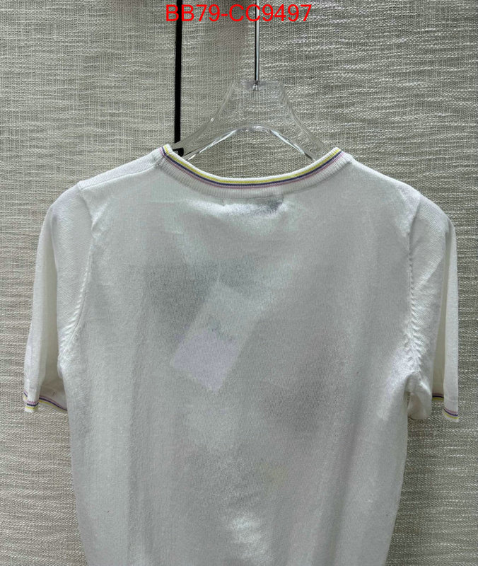 Clothing-Dior outlet 1:1 replica ID: CC9497 $: 79USD