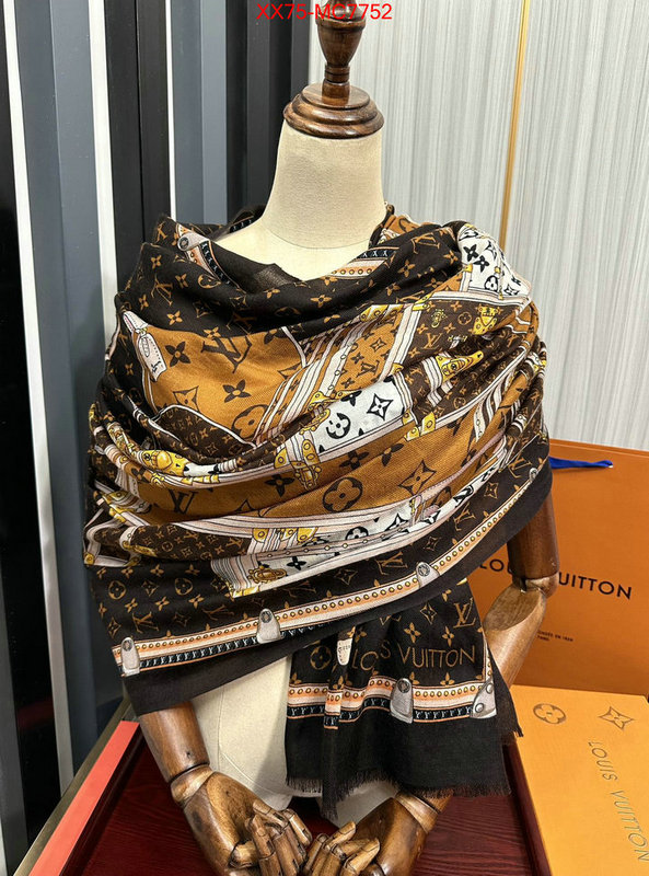 Scarf-LV luxury cheap replica ID: MC7752 $: 75USD