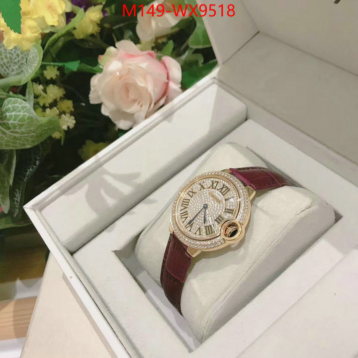 Watch(4A)-Cartier aaaaa+ replica designer ID: WX9518 $: 149USD