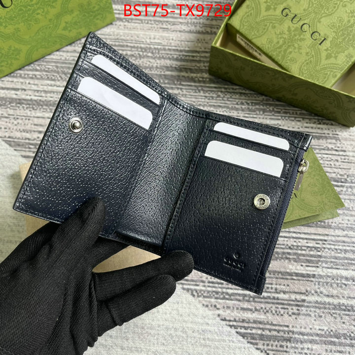 Gucci Bags(TOP)-Wallet- replcia cheap from china ID: TX9729 $: 75USD,