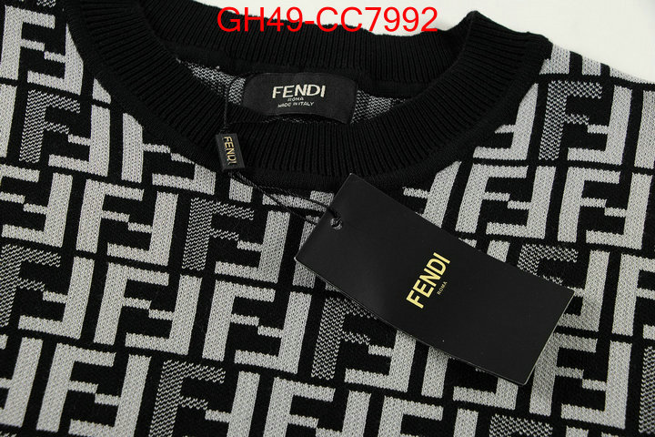 Clothing-Fendi aaaaa ID: CC7992 $: 49USD