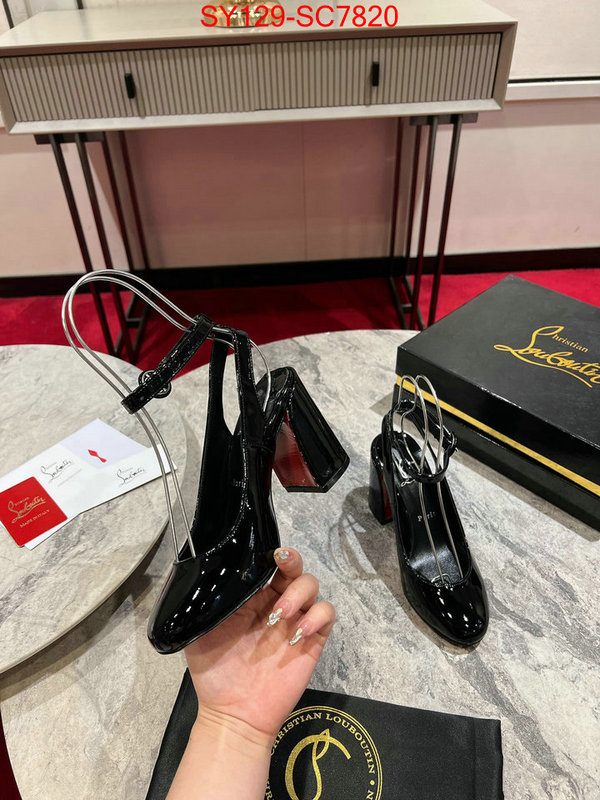 Women Shoes-Christian Louboutin best designer replica ID: SC7820 $: 129USD