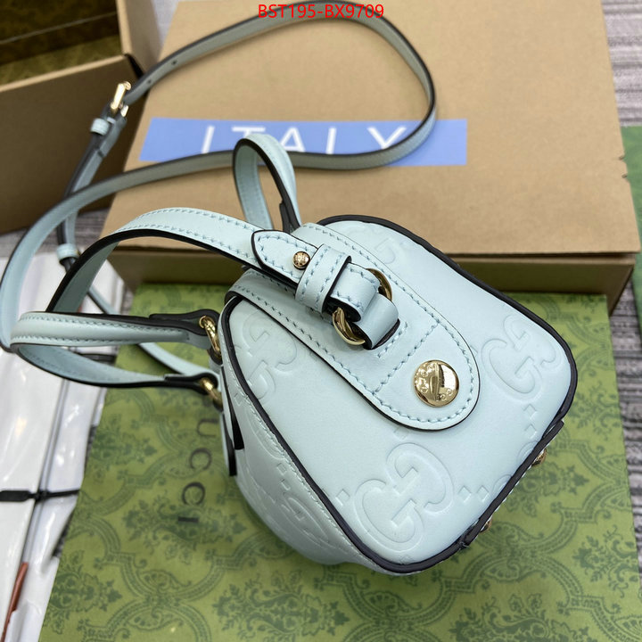 Gucci Bags(TOP)-Crossbody- fake designer ID: BX9709 $: 195USD,