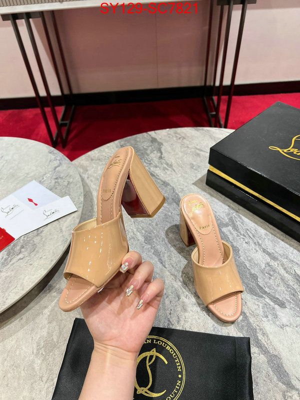 Women Shoes-Christian Louboutin practical and versatile replica designer ID: SC7821 $: 129USD